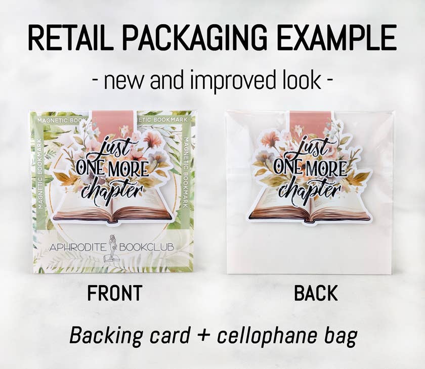 Magnetic Bookmark - Floral book bookmark - Autumn flowers