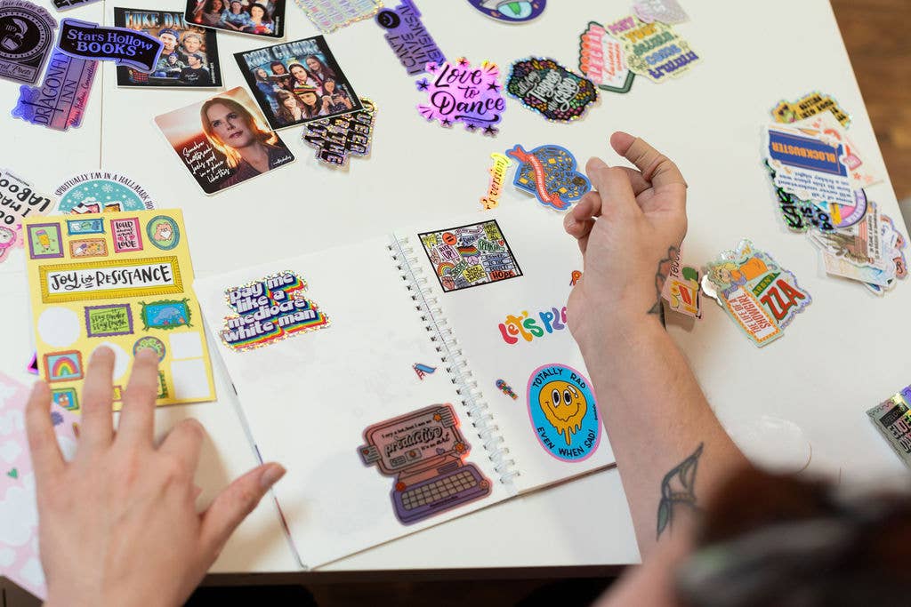 OMG Tell Your Dog I Said Hi Vinyl Sticker – Funny Dog Lover