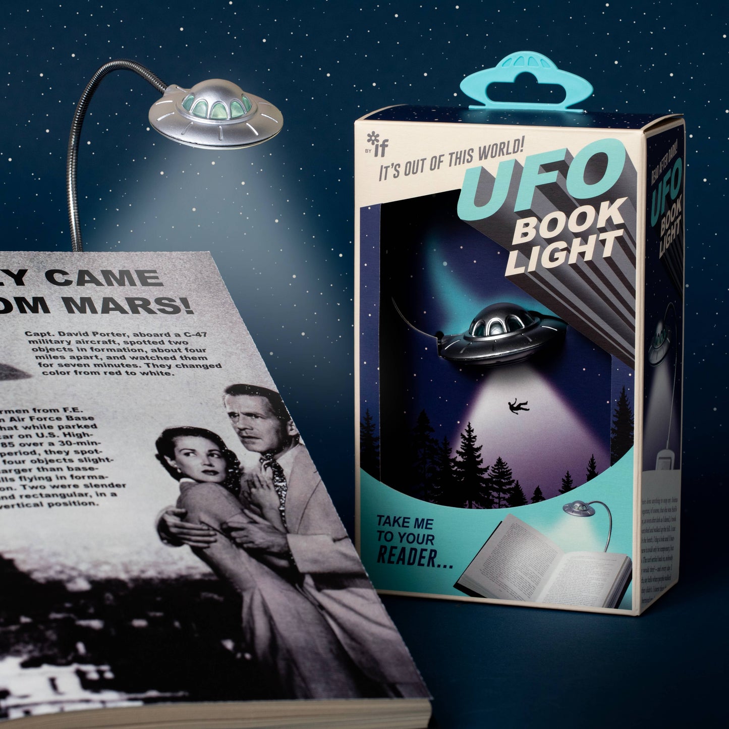 UFO Book Light