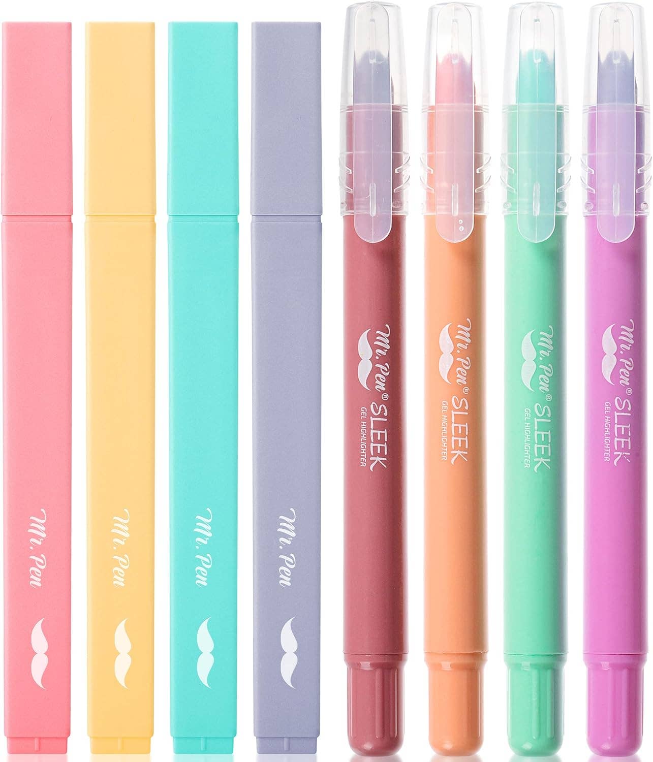 Mr. Pen Aesthetic & Gel Highlighters: Color Your World