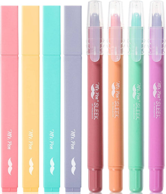Mr. Pen Aesthetic & Gel Highlighters: Color Your World