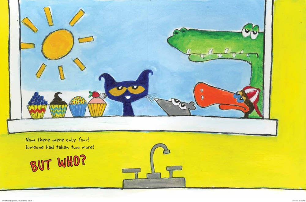 Pete the Cat and the Missing Cupcakes : James Dean