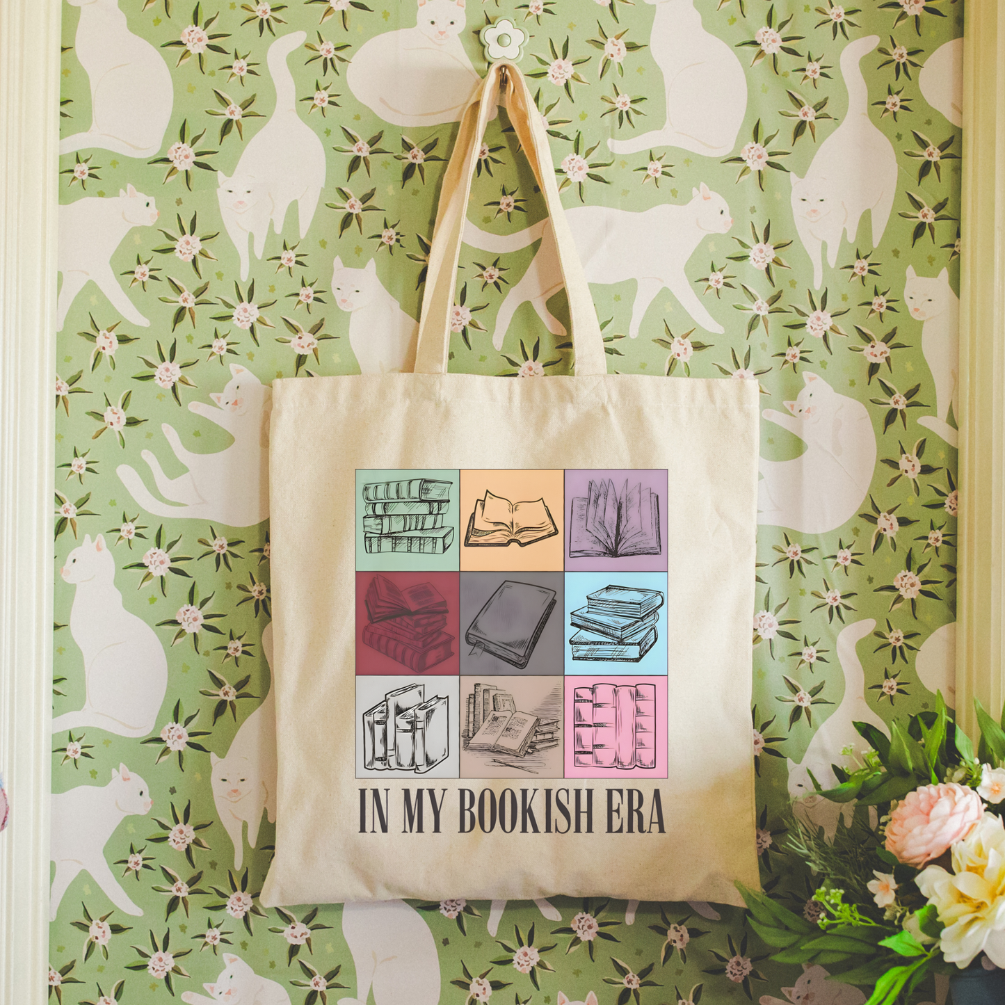 Book store Tote Bags | Reader Gift for Valentine's Day | Era