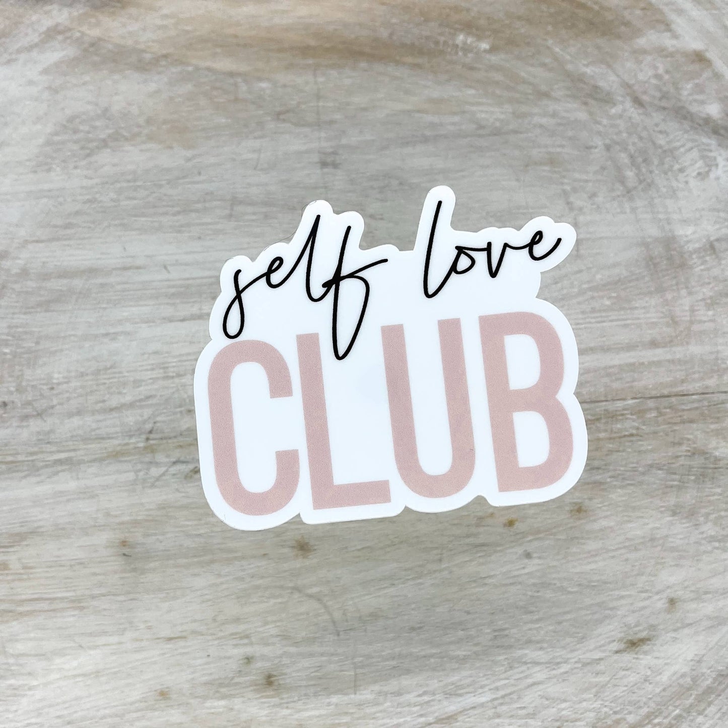Self Love Club,  Sticker, 3x3 inch