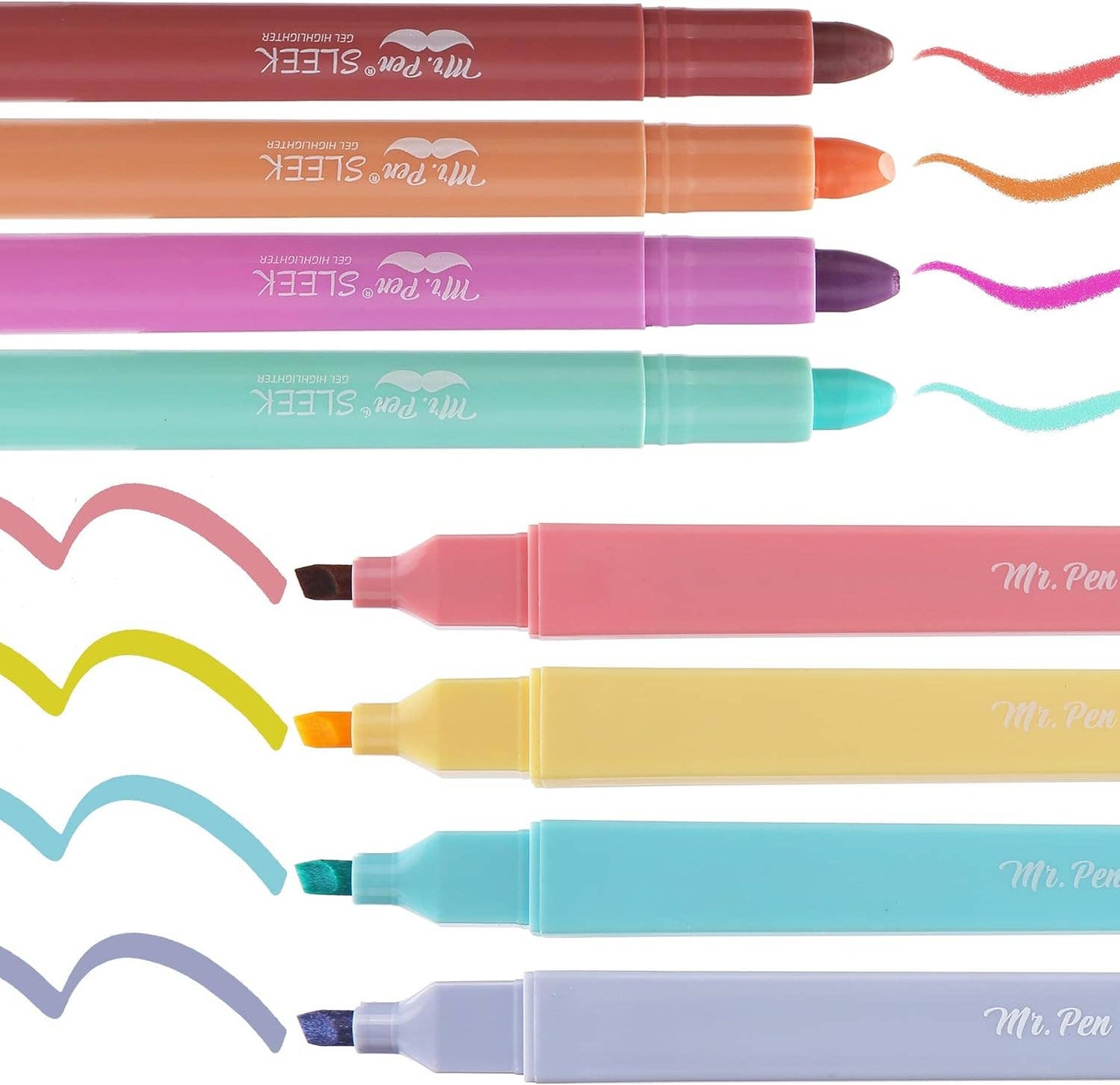 Mr. Pen Aesthetic & Gel Highlighters: Color Your World