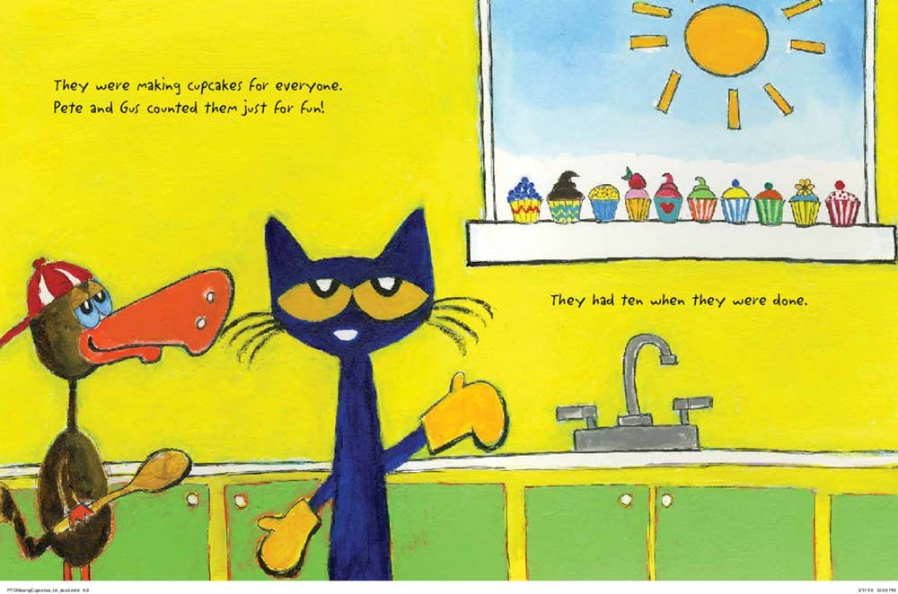Pete the Cat and the Missing Cupcakes : James Dean