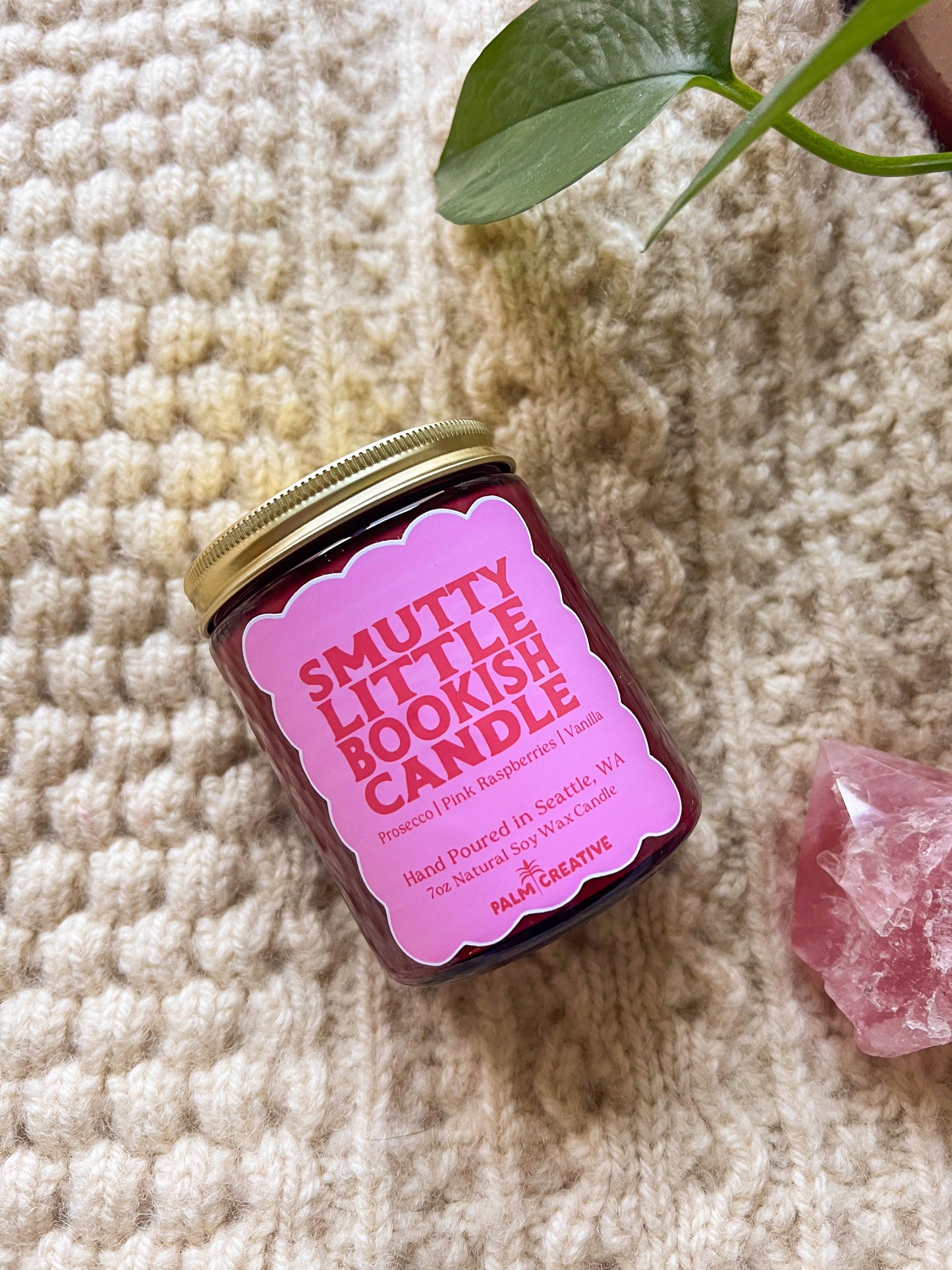 Smutty Little Bookish Candle