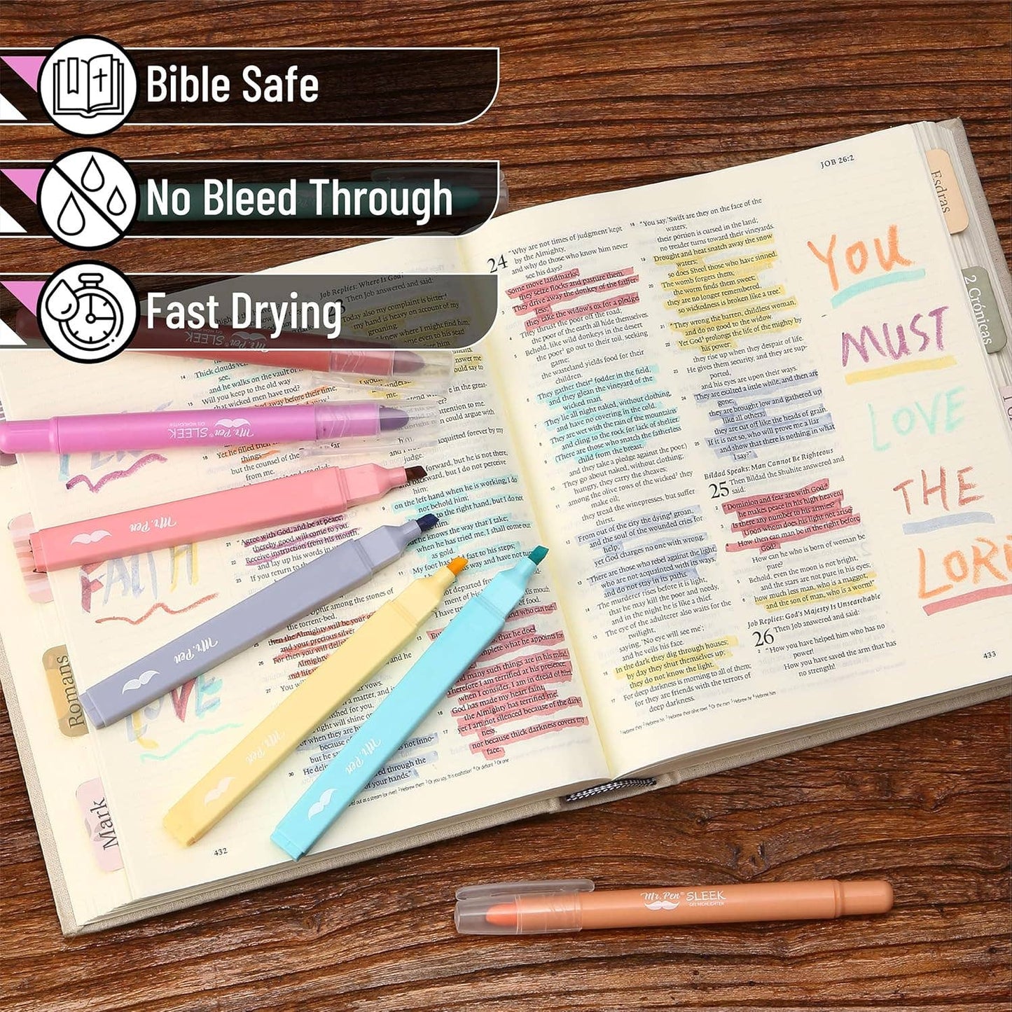 Mr. Pen Aesthetic & Gel Highlighters: Color Your World